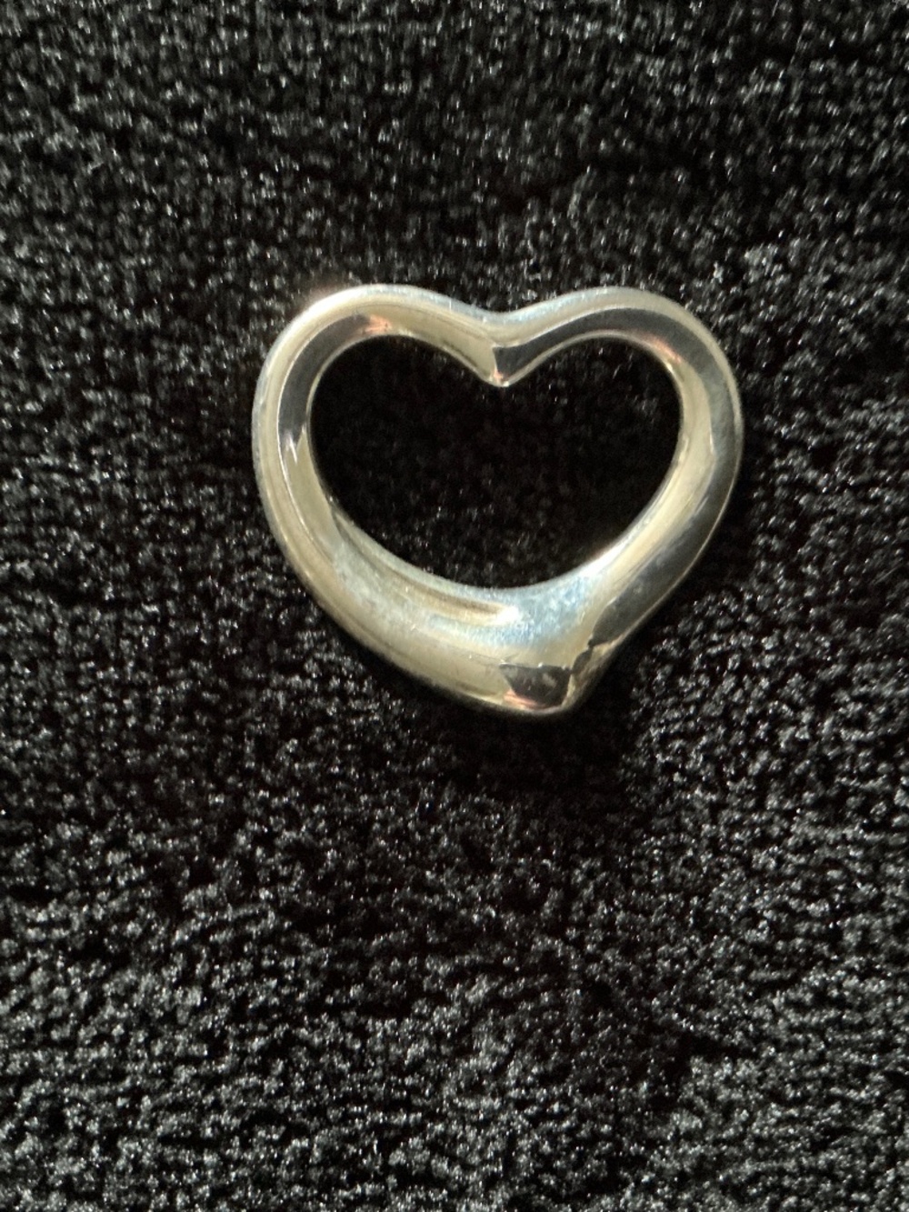 Tiffany & Co. Elsa Peretti Open Heart Necklace – Sterling Silver